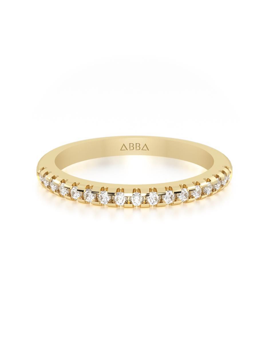 Churumbela 10 k de oro zirconia pavé Churumbela 10 k de oro zirconia pavé