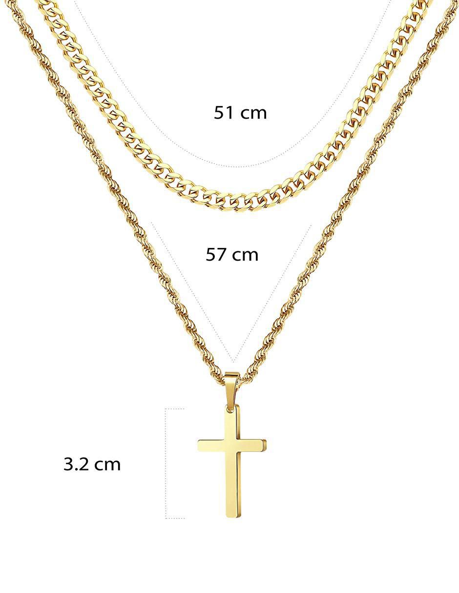 Collar de cruz 5