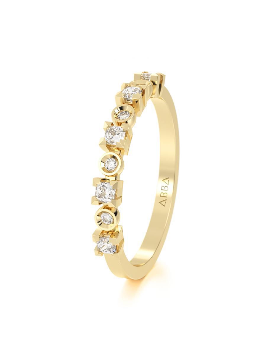 Churumbela "de (si aplica)" geométricos abba joyas sin familia no aplica 10 k "de" oro zirconia pavé