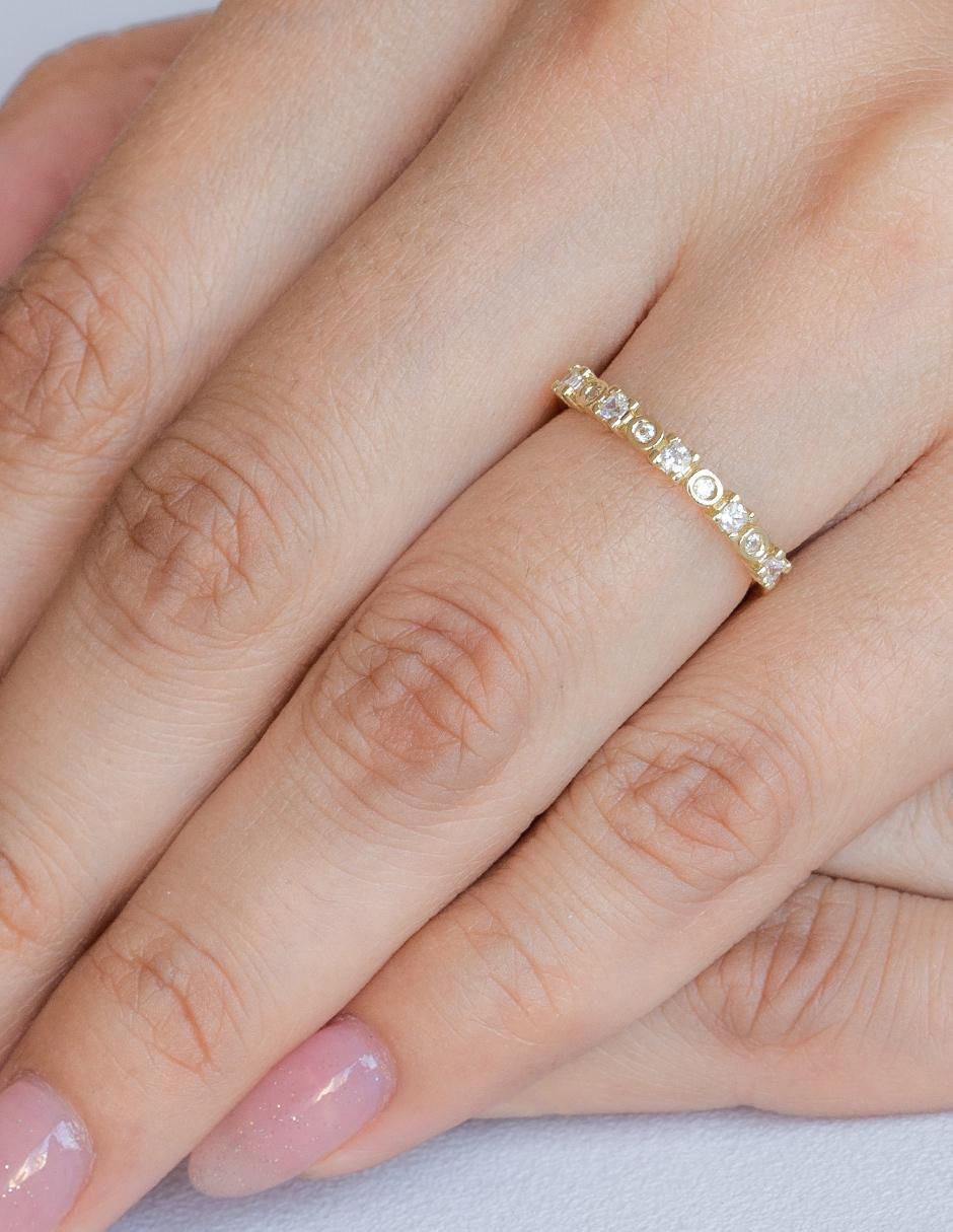 Churumbela "de (si aplica)" geométricos abba joyas sin familia no aplica 10 k "de" oro zirconia pavé