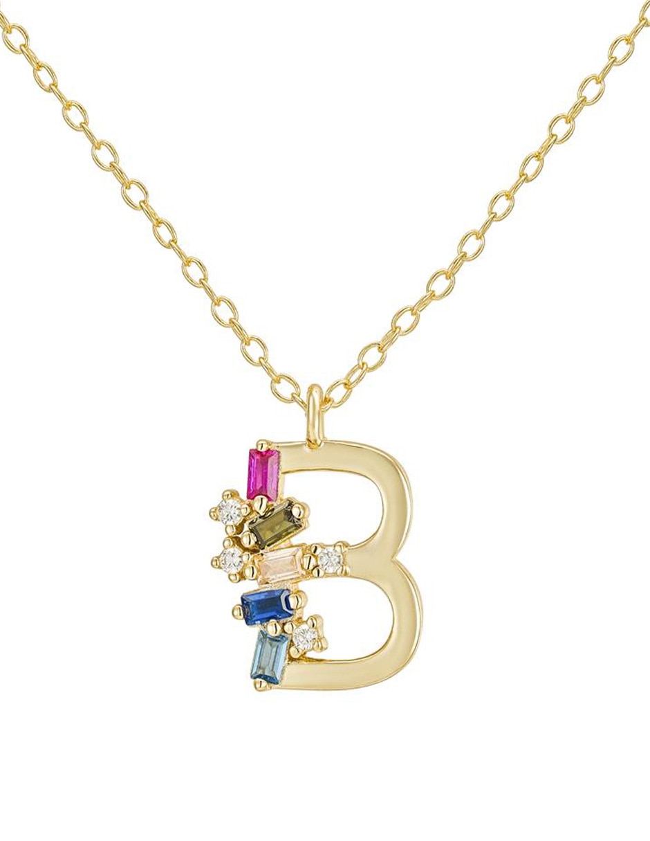 Collar Letter de plata P 925