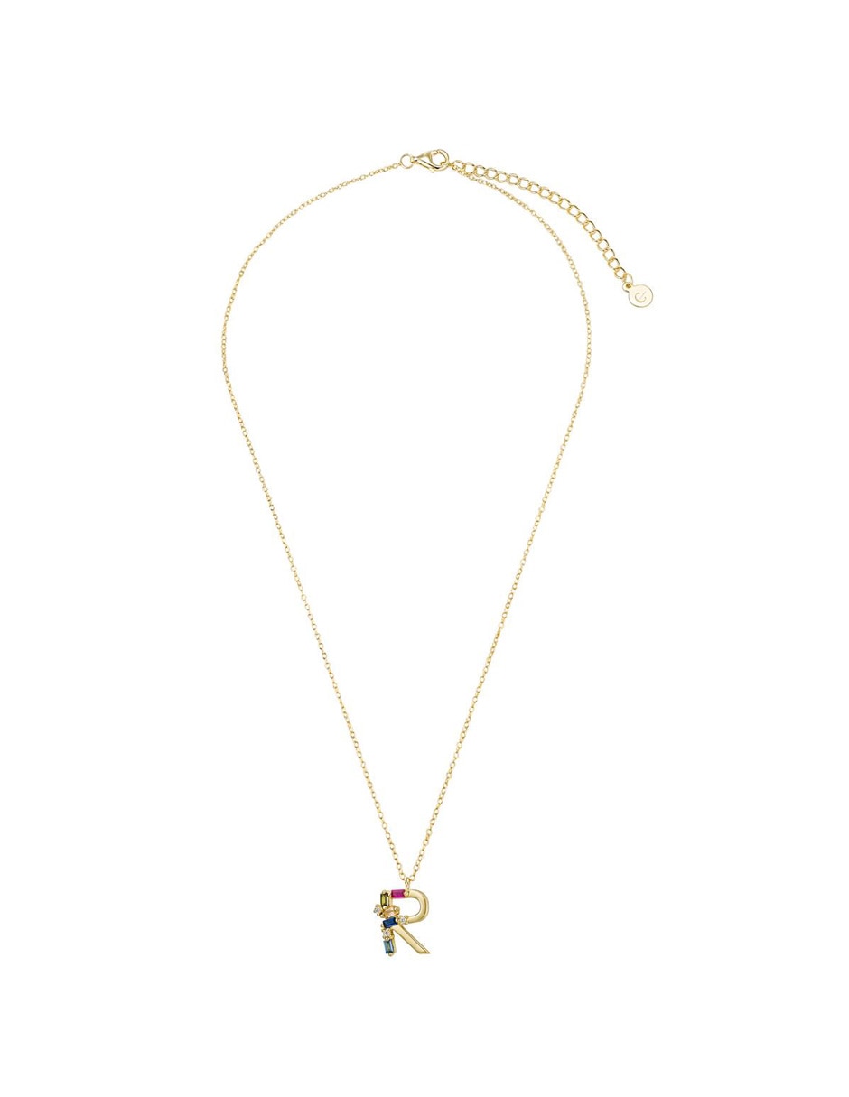 Collar Letter de plata P 925 2