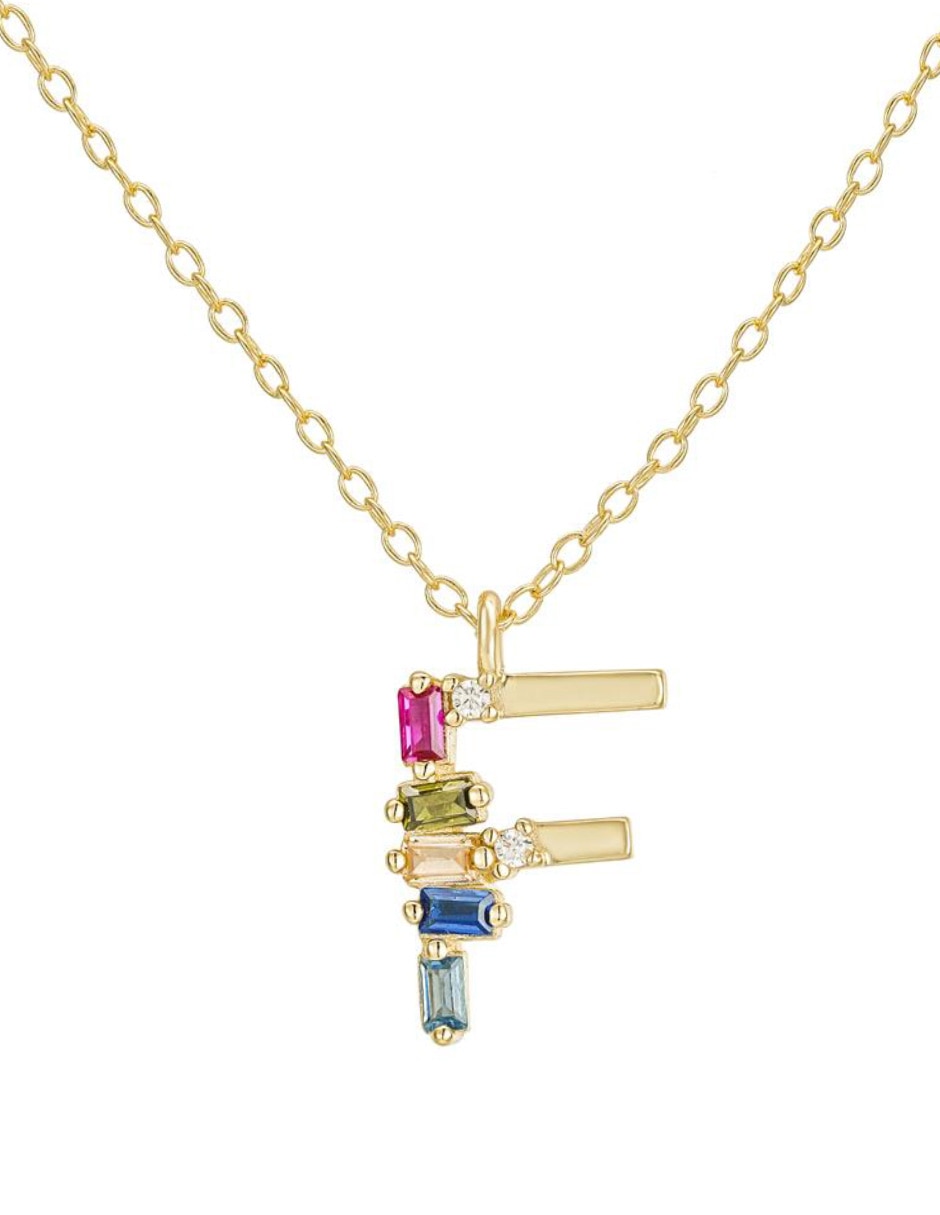 Collar Letter de plata P 925