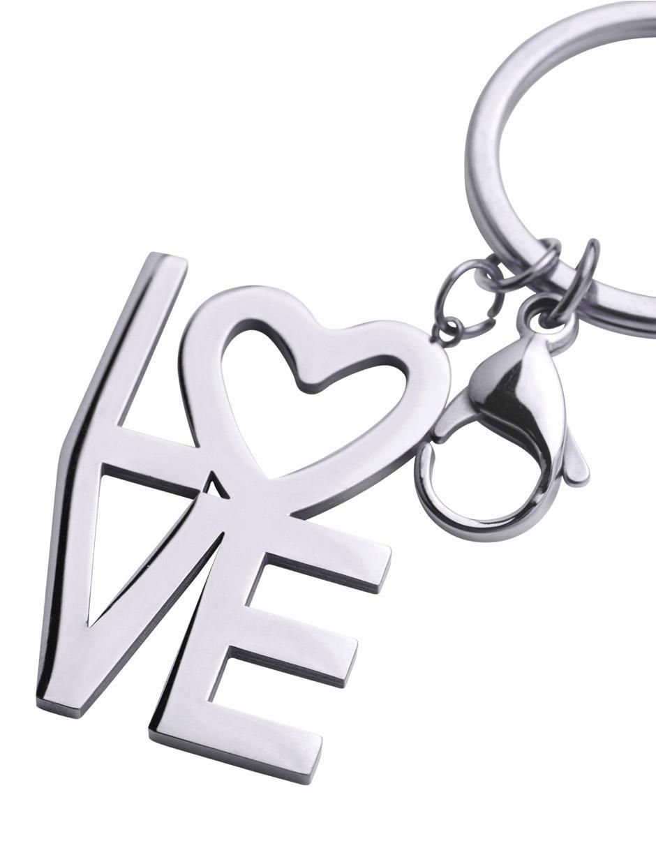 "llavero" luckyly sin licencia "de" acero inoxidable