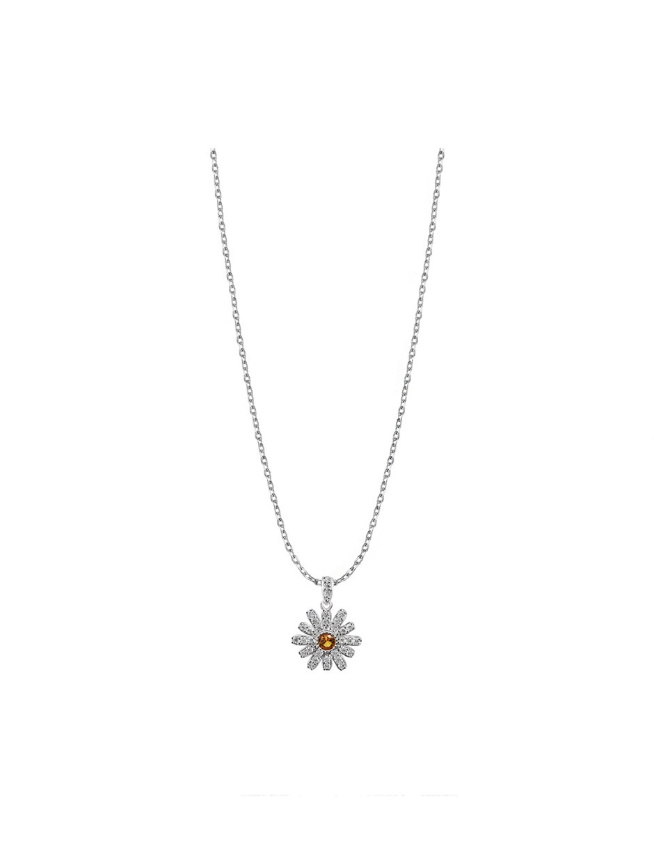 Dije de flor florecer de plata P 925 circonita Dije de flor florecer de plata P 925 circonita