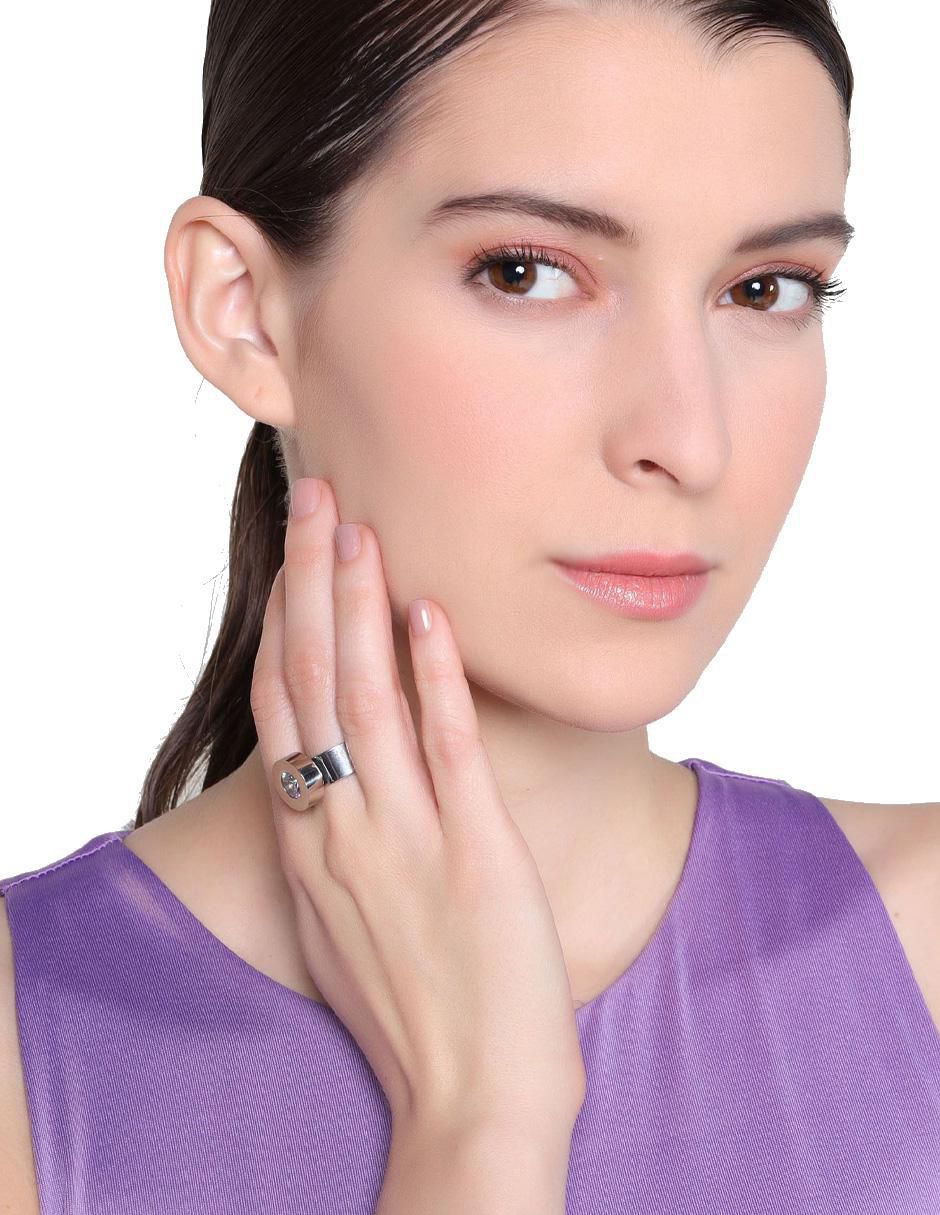 Anillo multi gemas cristal brillante 4