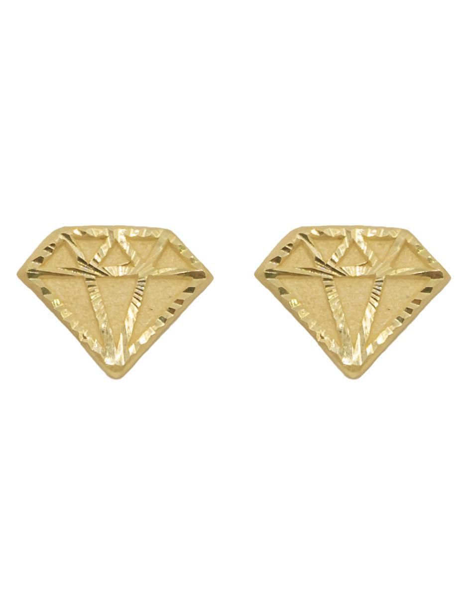 Broqueles de oro con acabado brillante Broqueles de oro con acabado brillante