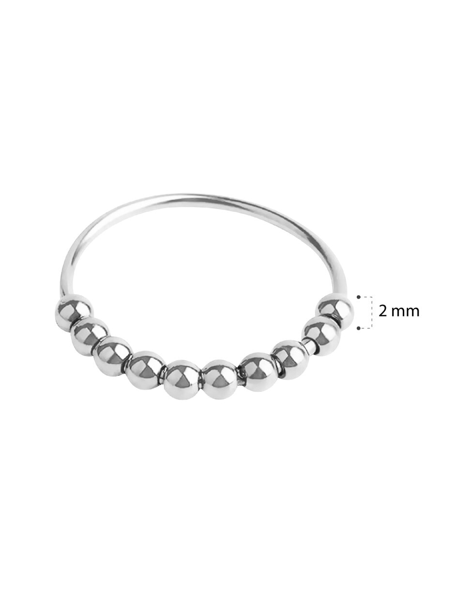Anillo "de (si aplica)" ninguna clepsidra ninguna sin licencia sin kilataje "de" acero inoxidable sin gema