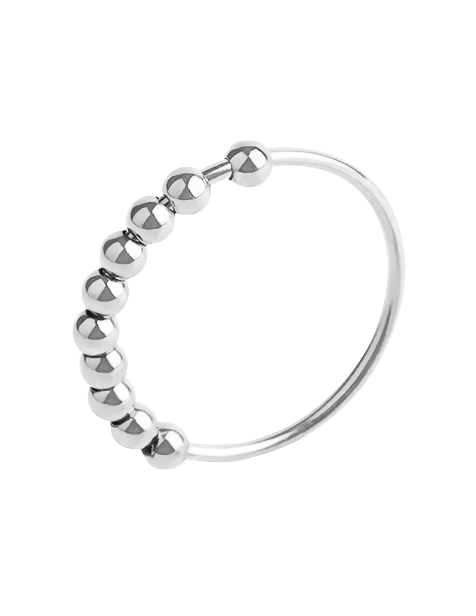 Anillo "de (si aplica)" ninguna clepsidra ninguna sin licencia sin kilataje "de" acero inoxidable sin gema