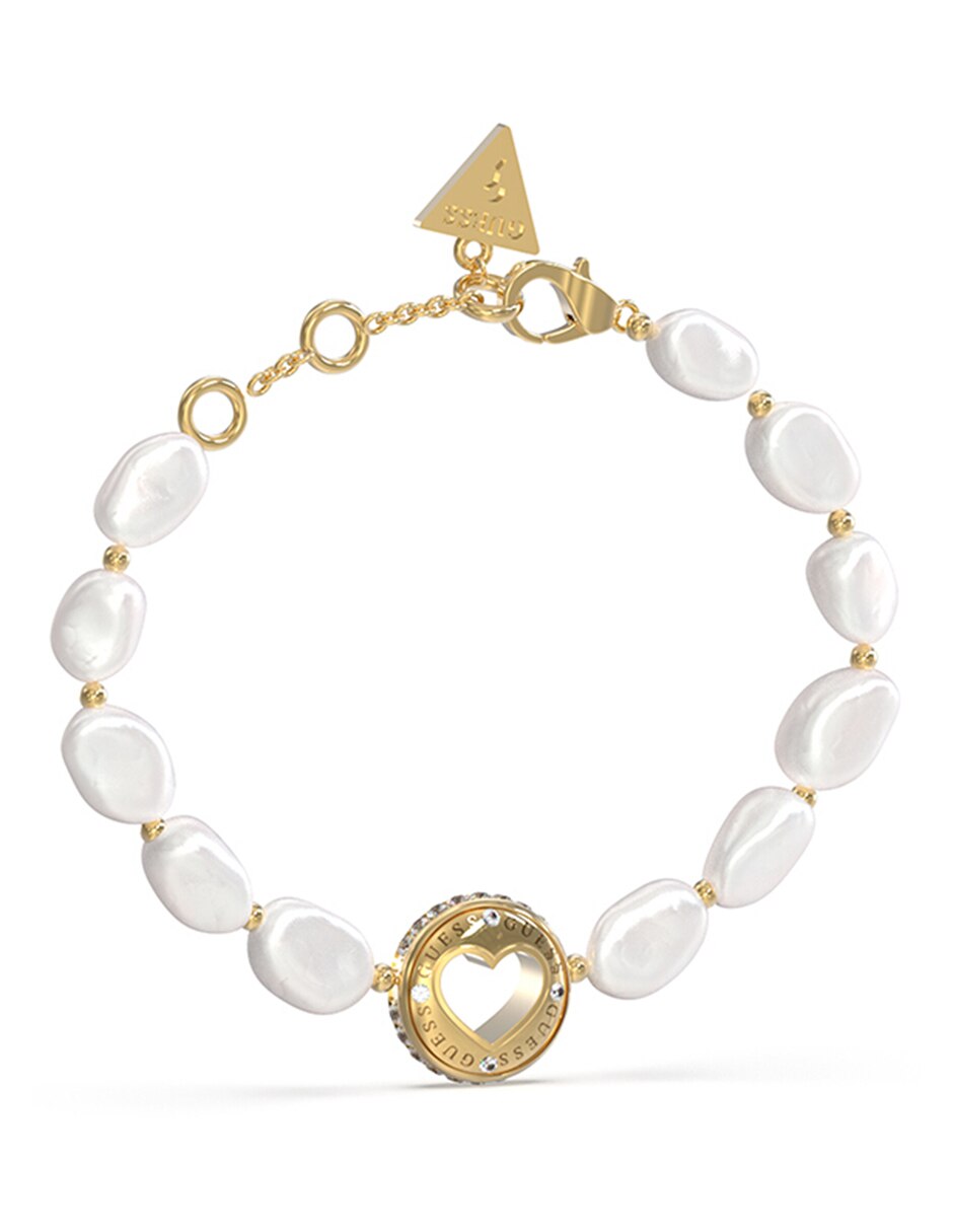 Pulsera Rolling Hearts con acabado brillante 1