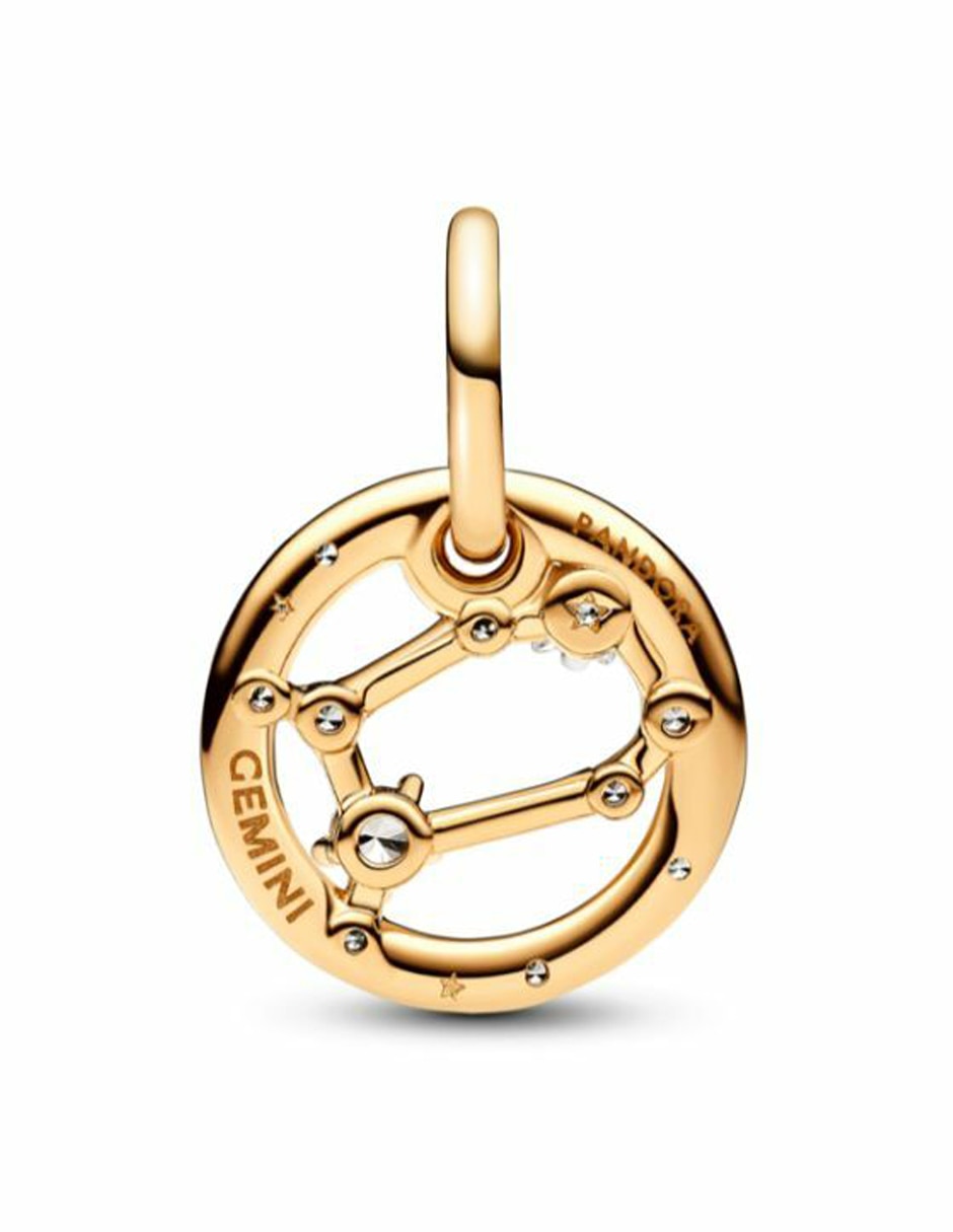 Charm de géminis moments de plata P 925 3