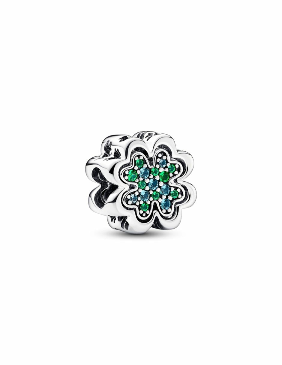 Charm de trébol moments de plata P 925