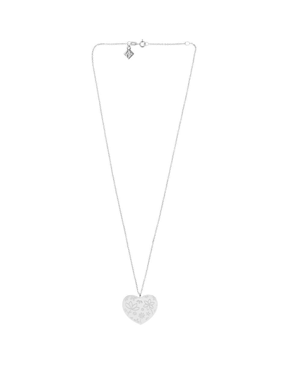 Colgante Y Dije de corazón querer de plata P 925 3