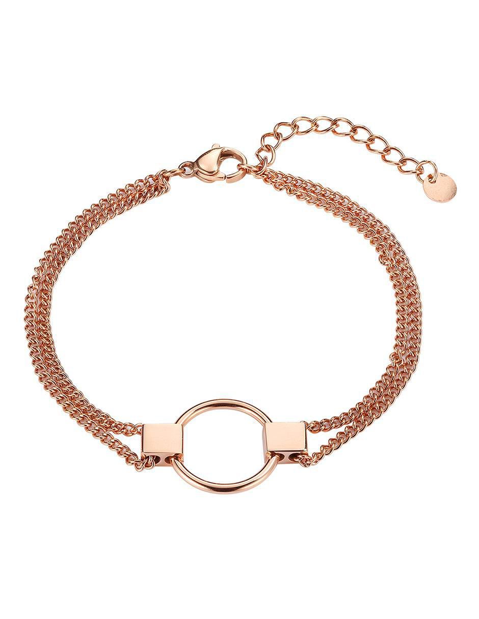Pulsera Bracelet Rosegold con acabado pulido Pulsera Bracelet Rosegold con acabado pulido