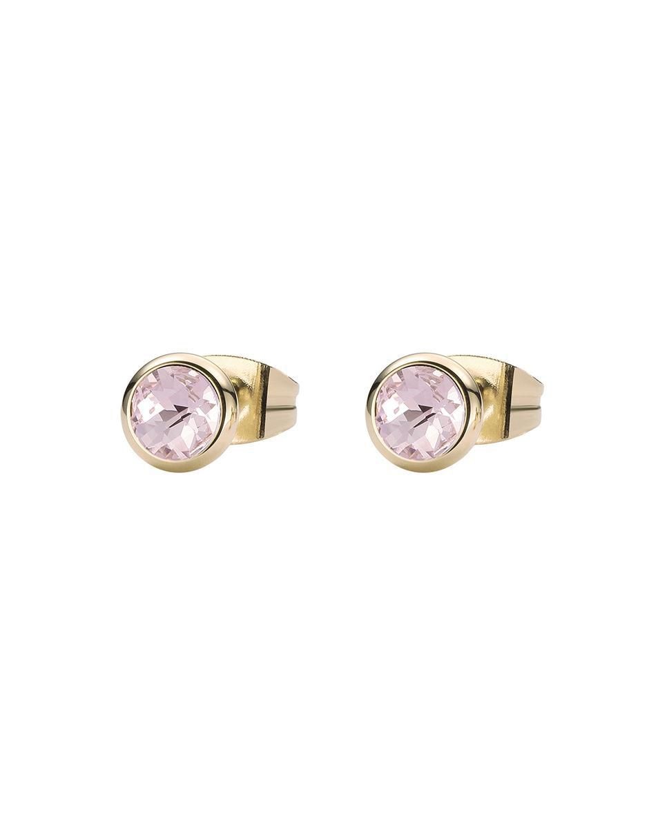 Broqueles redondos con acabado brillante zirconia 3
