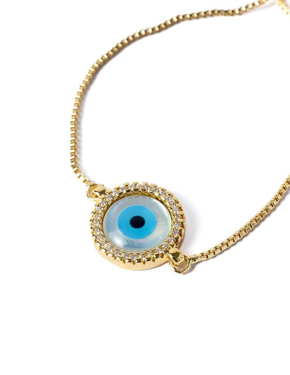 Pulsera 18 K con acabado chapa de oro 2