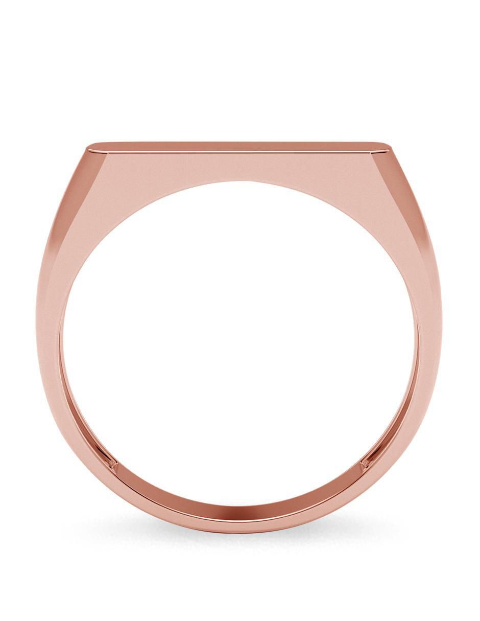 Anillo 14 k de oro brillante 3