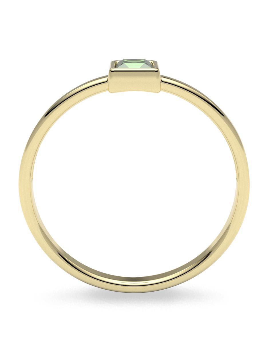 Anillo "de (si aplica)" redondo amelie joyas sin colección sin licencia 14 k "de" oro zirconia