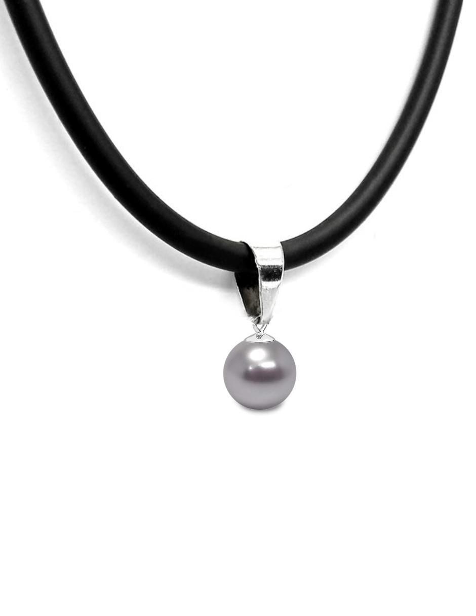 Aretes y collar de plata P925 cristal 3