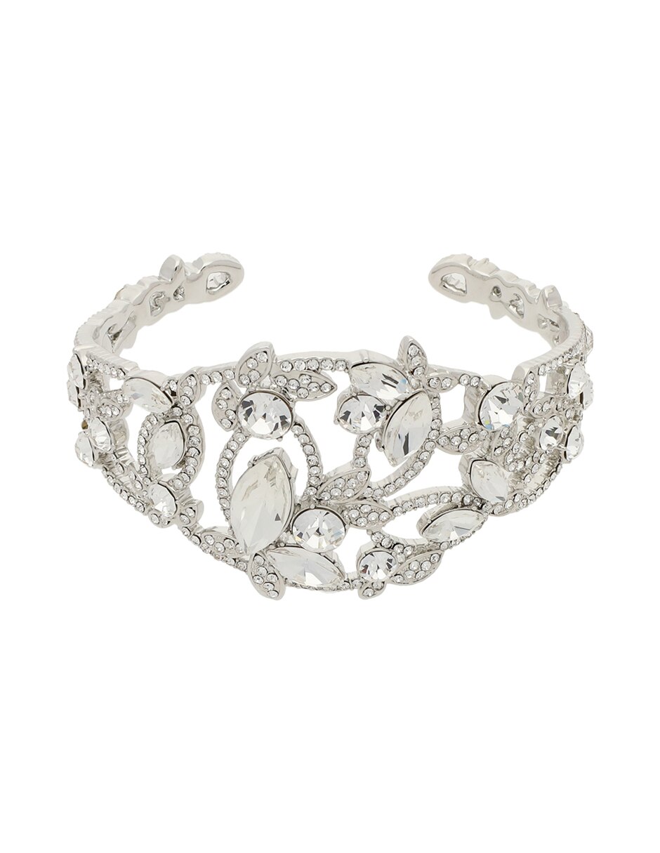 Brazalete Crystal Clear con acabado brillante 1