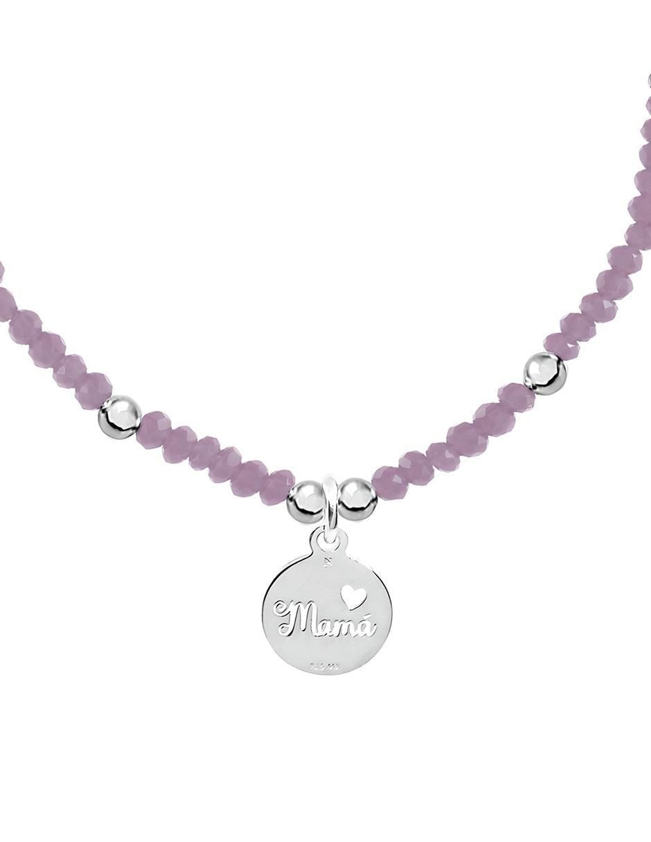 Pulsera de plata P 925 Especial Mamá con acabado pulido Pulsera de plata P 925 Especial Mamá con acabado pulido