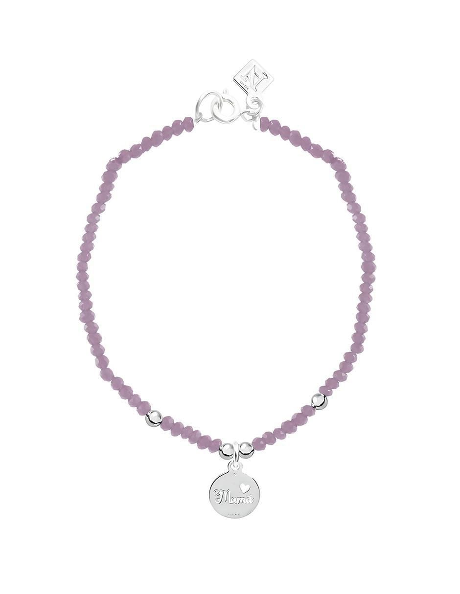Pulsera de plata P 925 Especial Mamá con acabado pulido 2