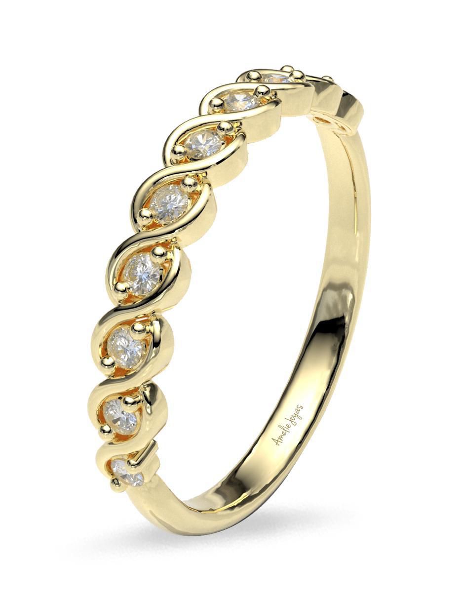 Churumbela "de (si aplica)" redondo amelie joyas sin colección sin licencia 14 k "de" oro zirconia