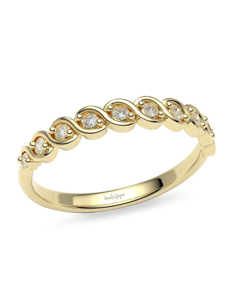 Churumbela "de (si aplica)" redondo amelie joyas sin colección sin licencia 14 k "de" oro zirconia