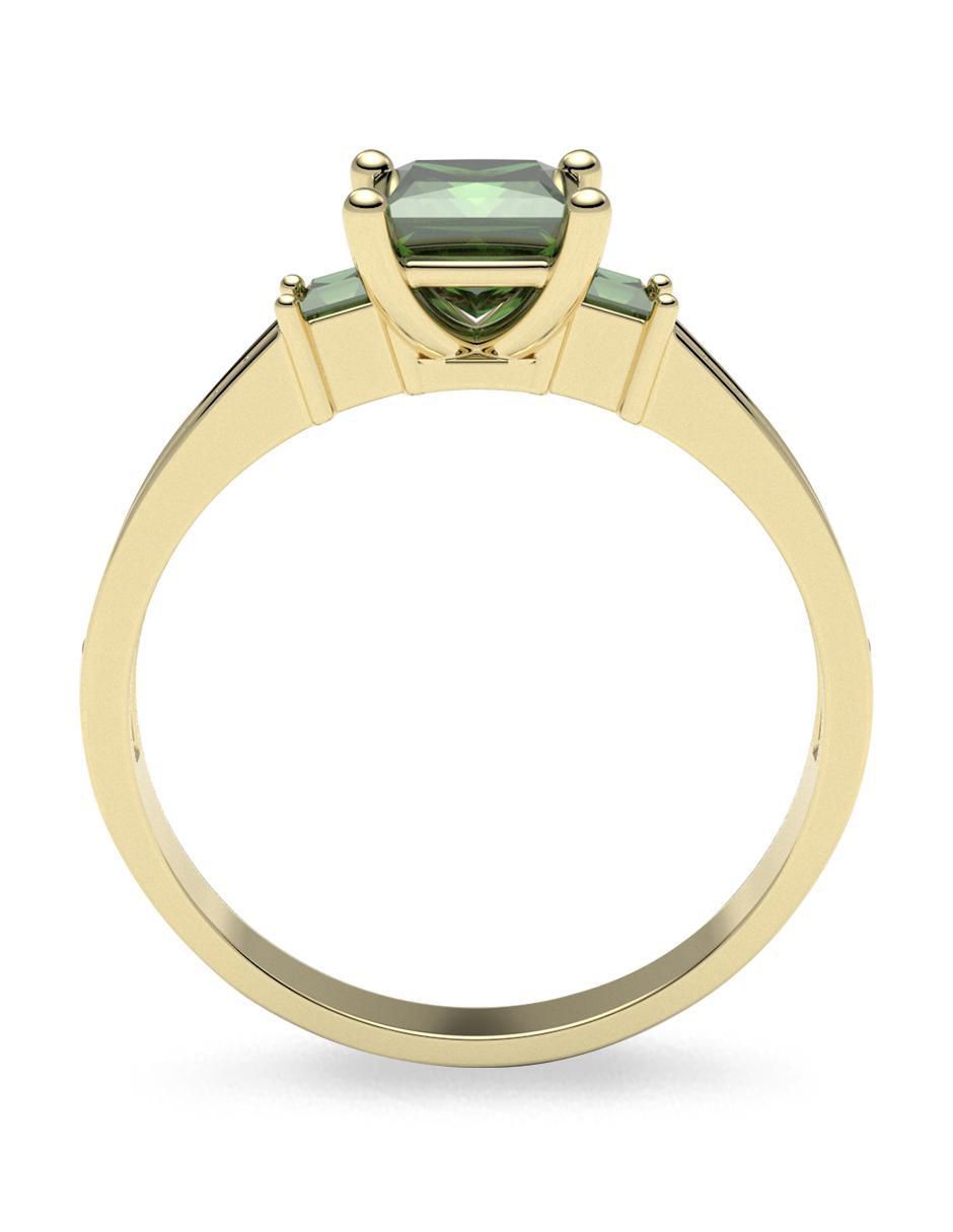 Anillo "de (si aplica)" redondo amelie joyas sin colección sin temática 14 k "de" oro zirconia