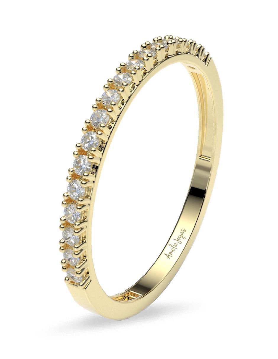 Churumbela "de (si aplica)" redondo amelie joyas sin colección sin licencia 14 k "de" oro zirconia