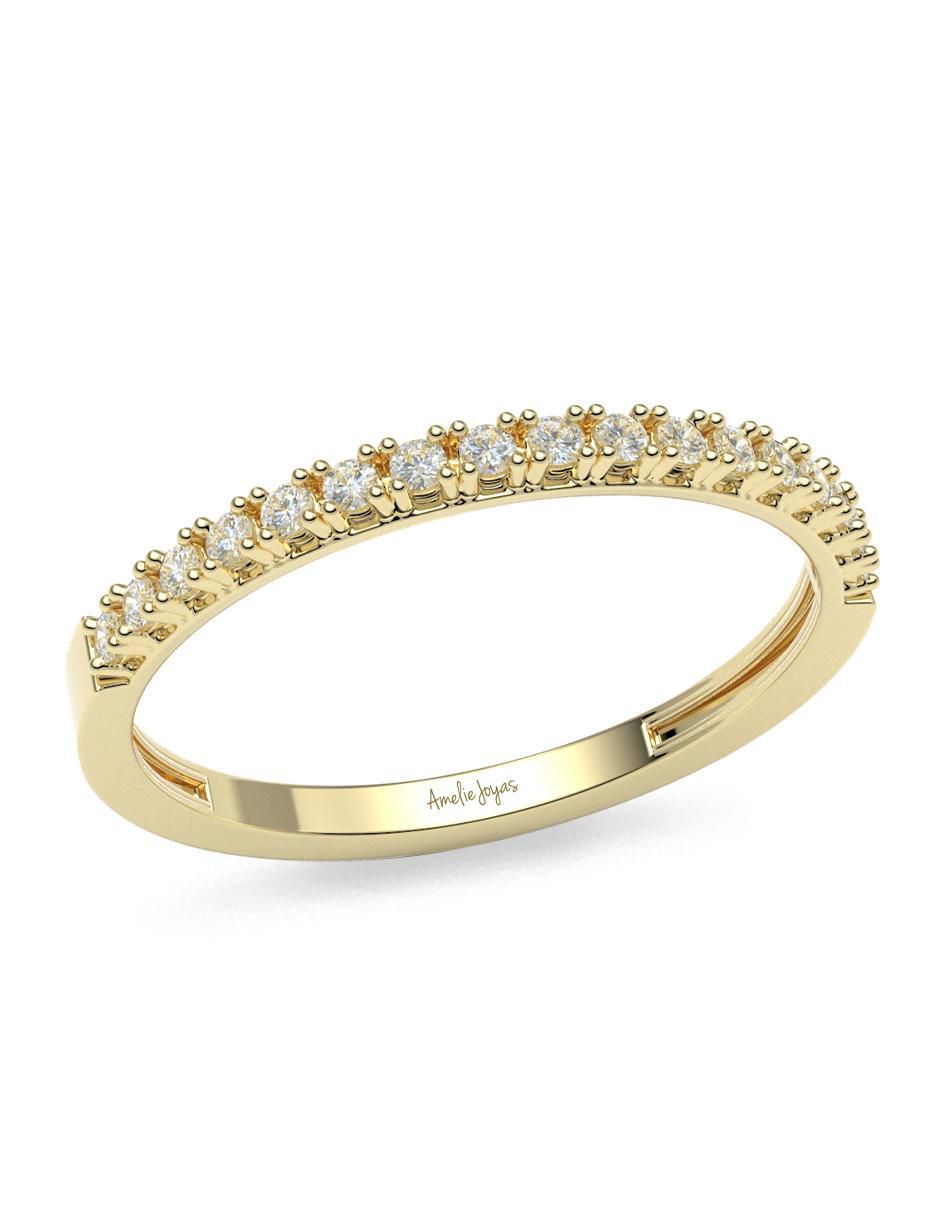 Churumbela "de (si aplica)" redondo amelie joyas sin colección sin licencia 14 k "de" oro zirconia