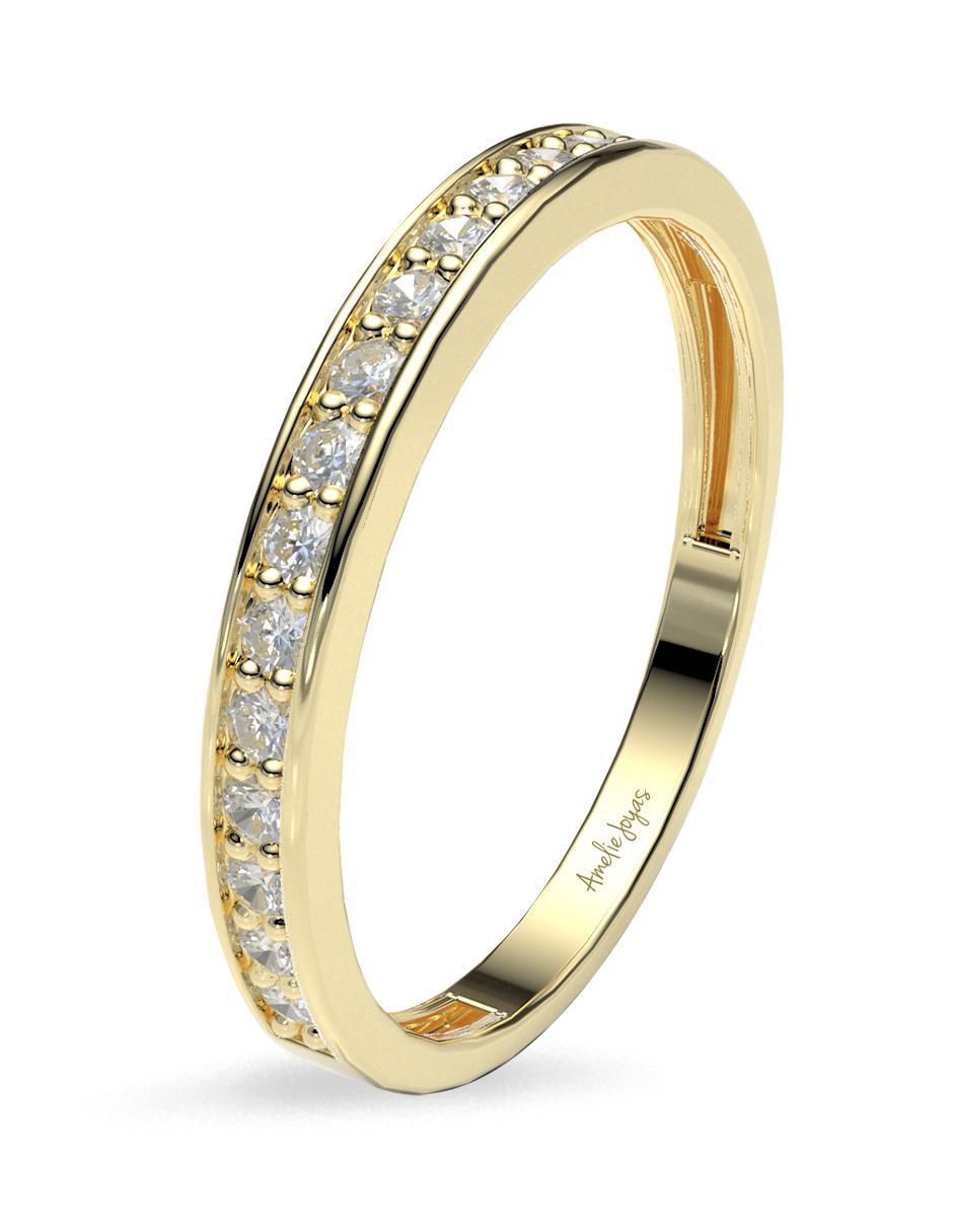 Churumbela "de (si aplica)" redondo amelie joyas sin colección sin licencia 14 k "de" oro zirconia