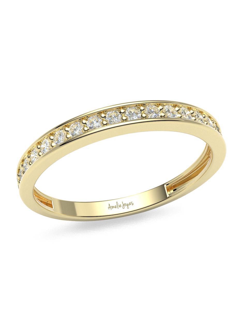 Churumbela "de (si aplica)" redondo amelie joyas sin colección sin licencia 14 k "de" oro zirconia