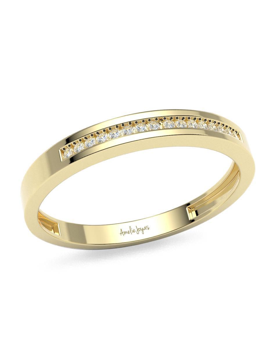 Churumbela "de (si aplica)" redondo amelie joyas sin colección sin temática 14 k "de" oro zirconia