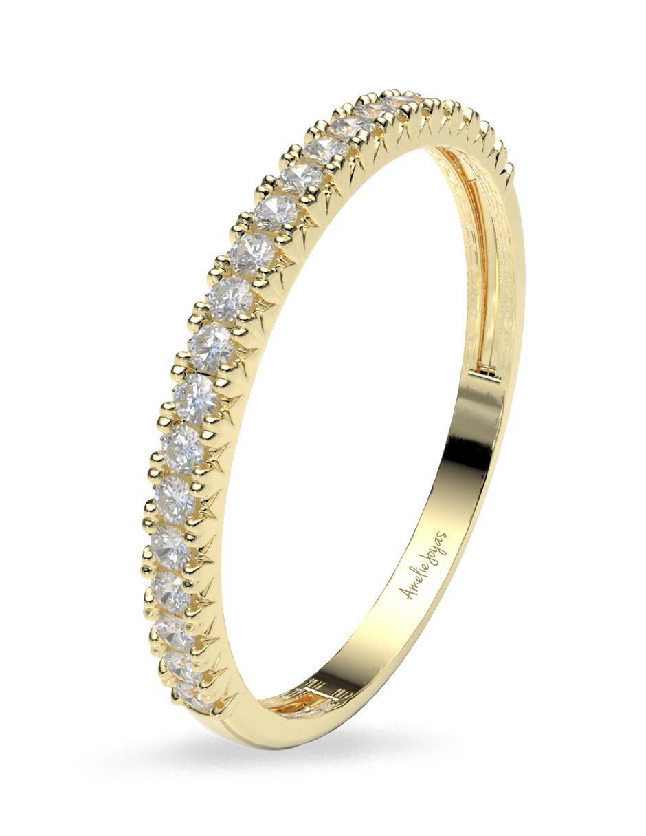 Churumbela "de (si aplica)" redondo amelie joyas sin colección sin licencia 14 k "de" oro zirconia