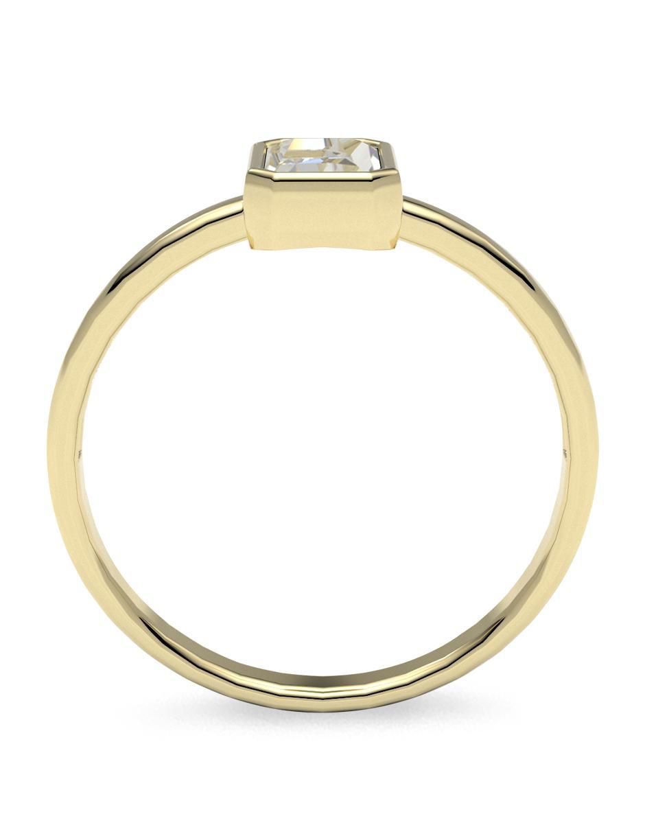 Anillo "de (si aplica)" redondo amelie joyas sin colección sin licencia 14 k "de" oro zirconia