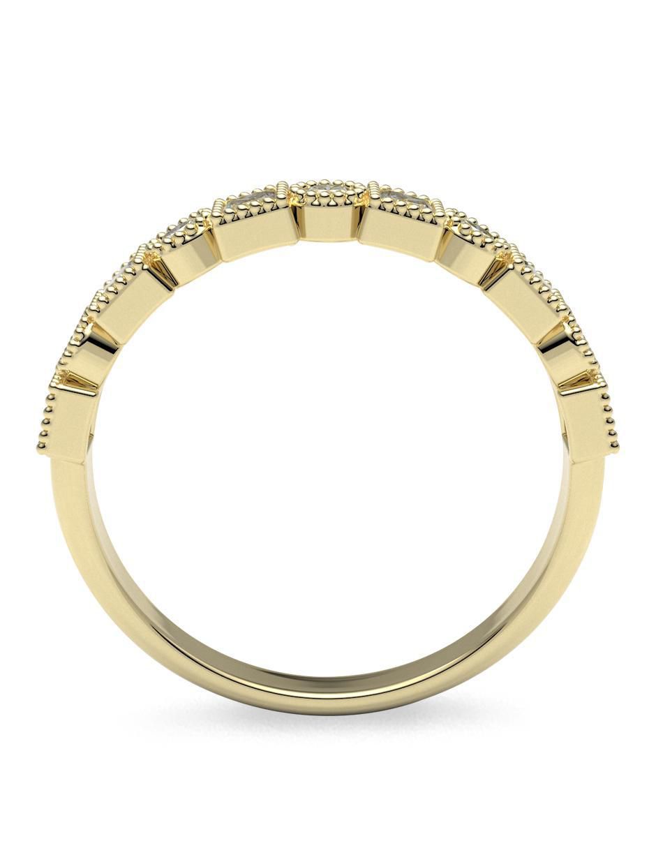 Anillo "de (si aplica)" redondo amelie joyas sin colección  sin licencia 14 k "de" oro zirconia