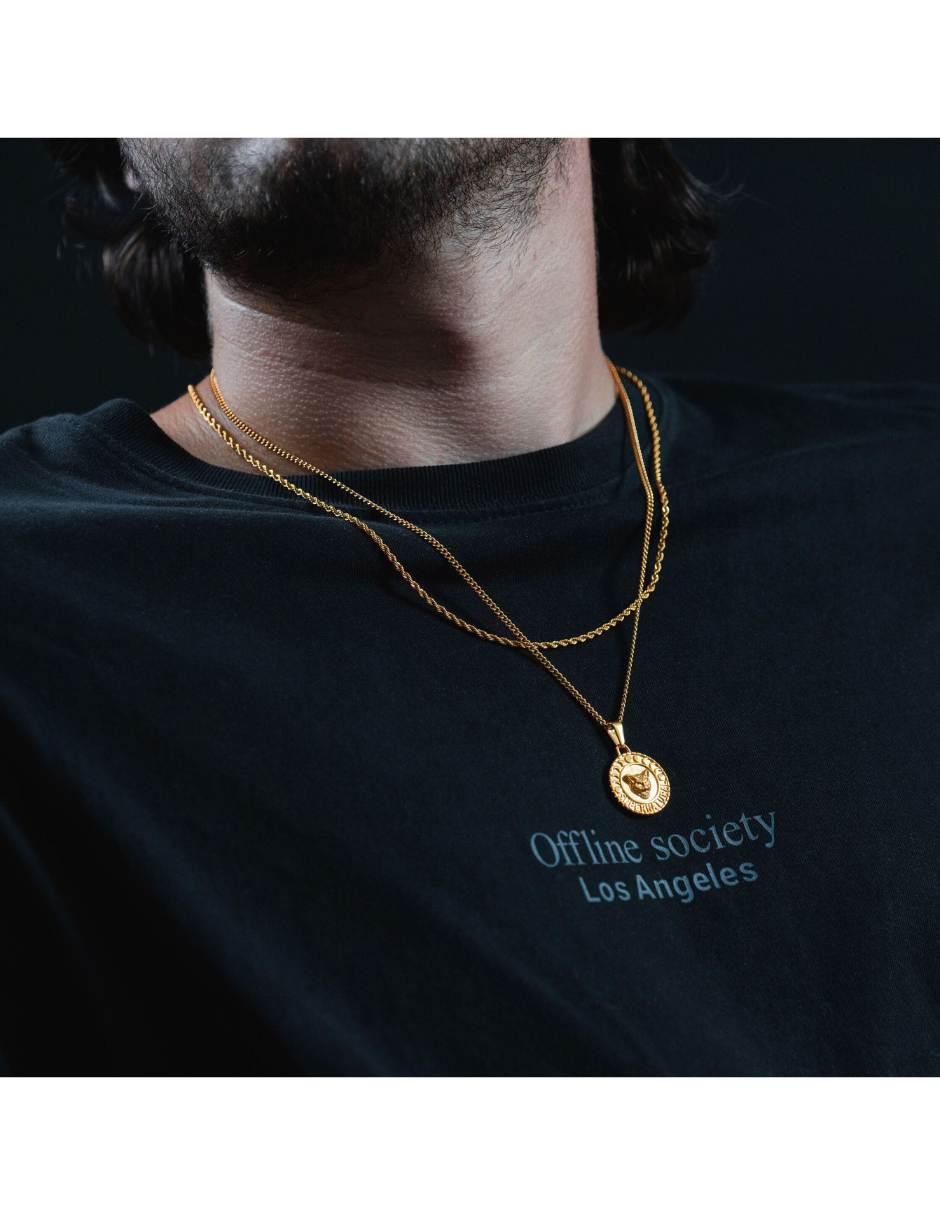 Collar de baño de oro 18 K 2