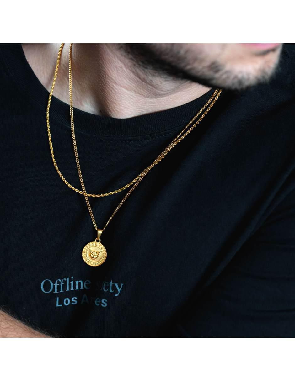 Collar de baño de oro 18 K 3
