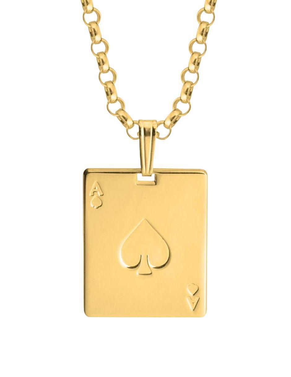 Collar de baño de oro 18 K