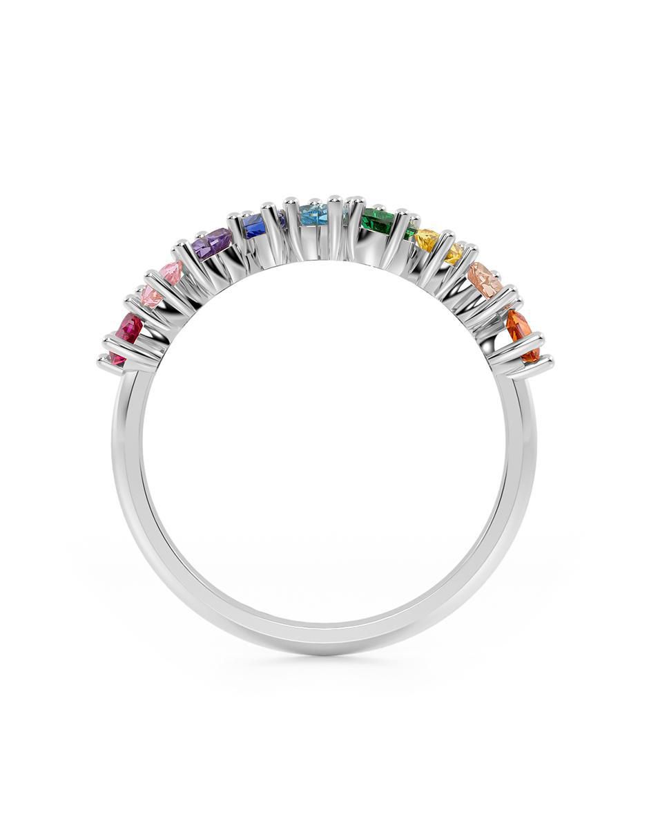 Churumbela 14 k de oro zirconia brillante 3
