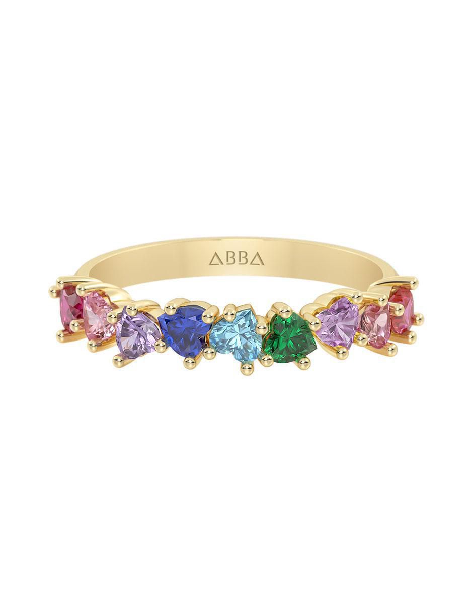 Churumbela 14 k de oro zirconia brillante