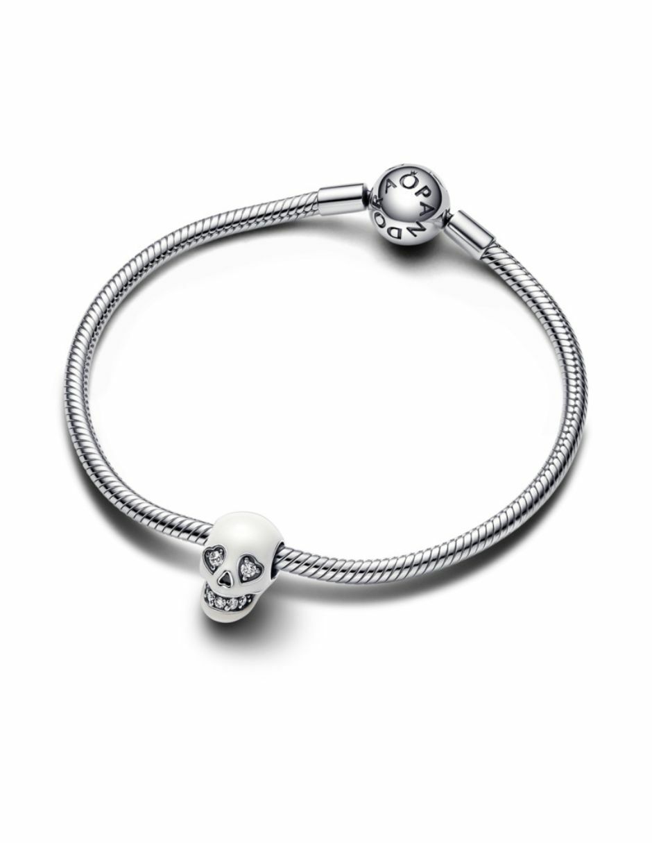 Charm de calavera moments de plata P 925 3
