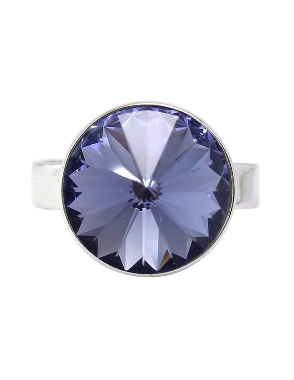 Anillo Rivoli P 925 de plata cristal brillante 3