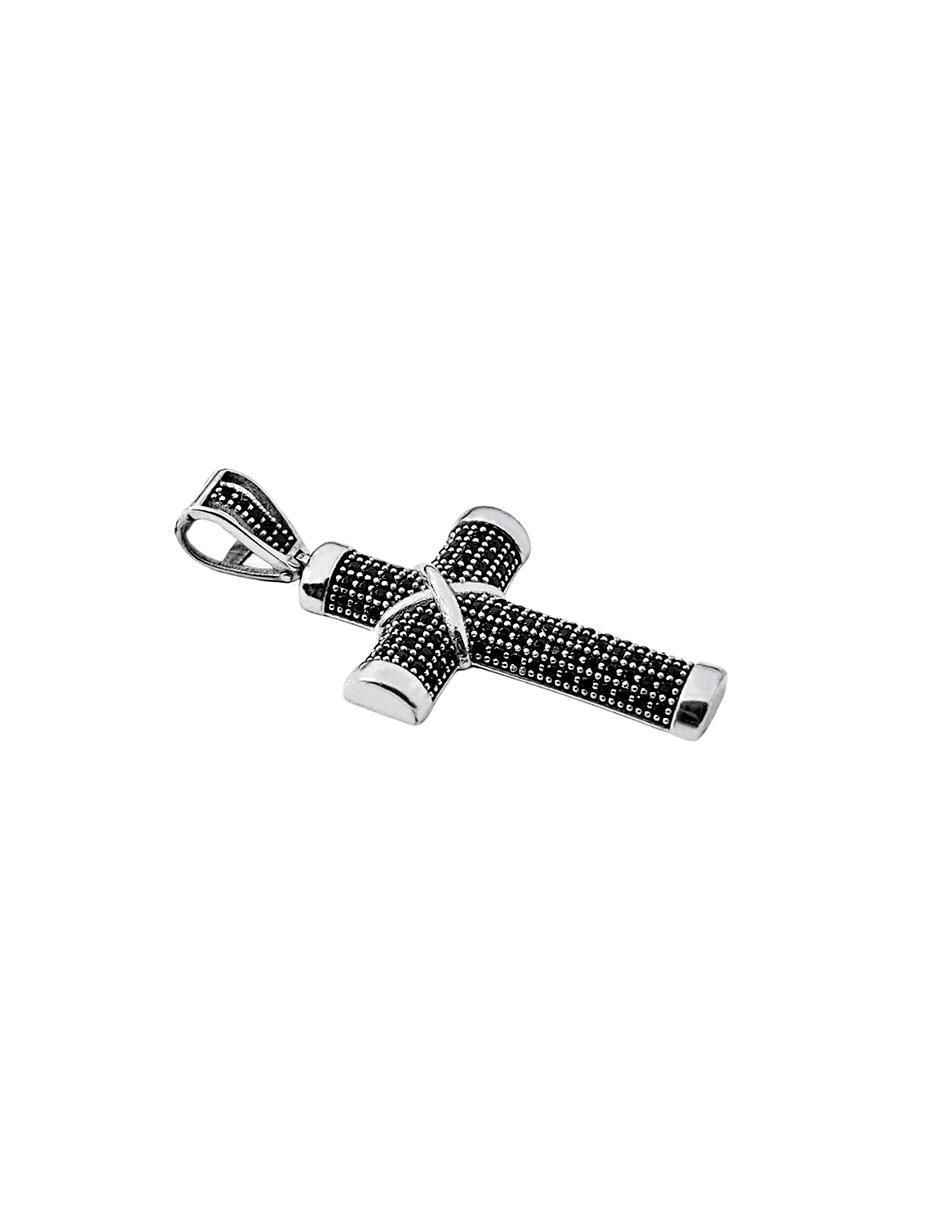 Dije de cruz de plata P 925 2