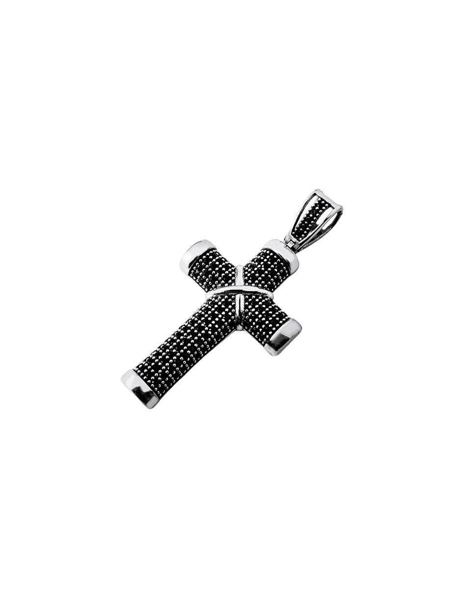 Dije de cruz de plata P 925 3