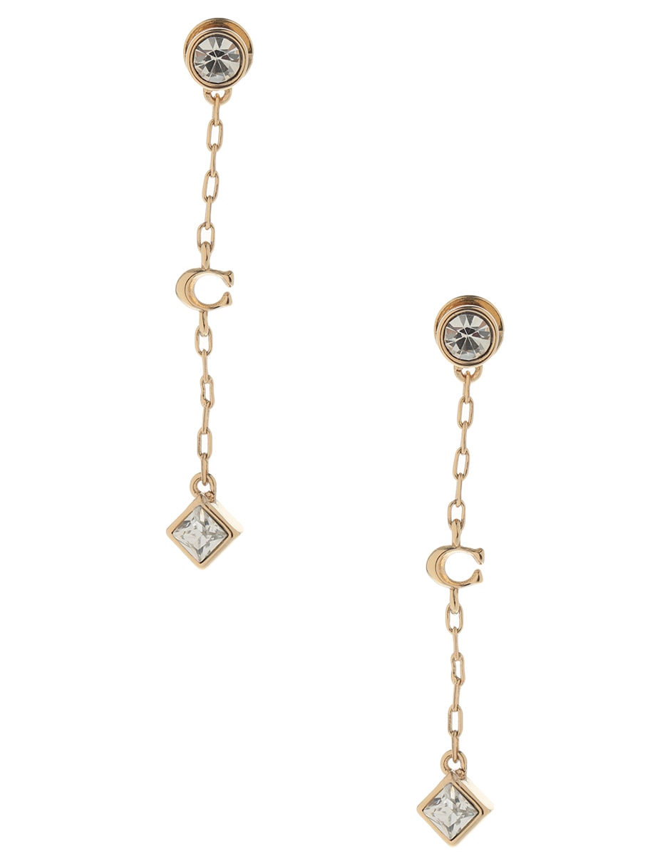 Aretes Gemstones con acabado brillante cristal 1