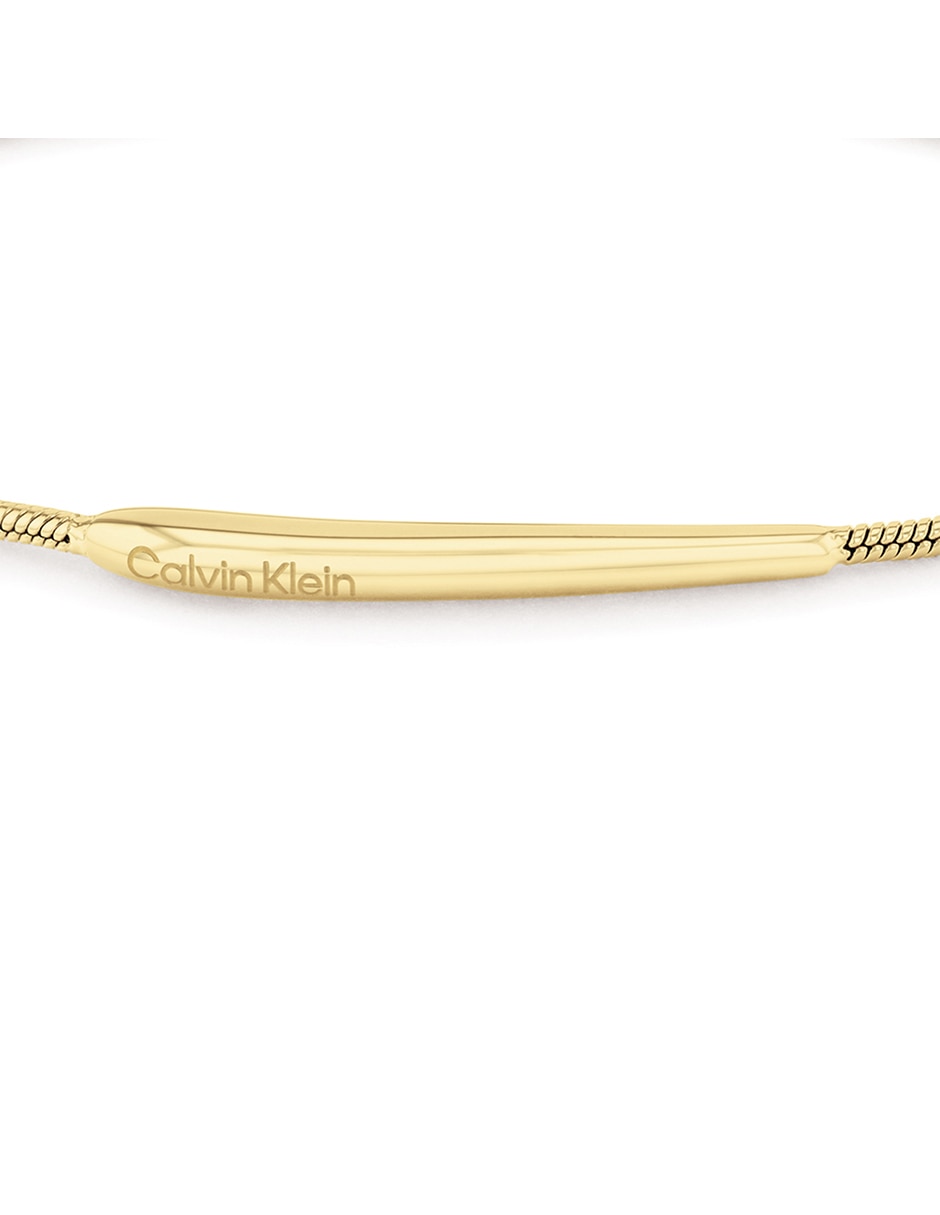 Pulsera Elongated Drops con acabado brillante 2