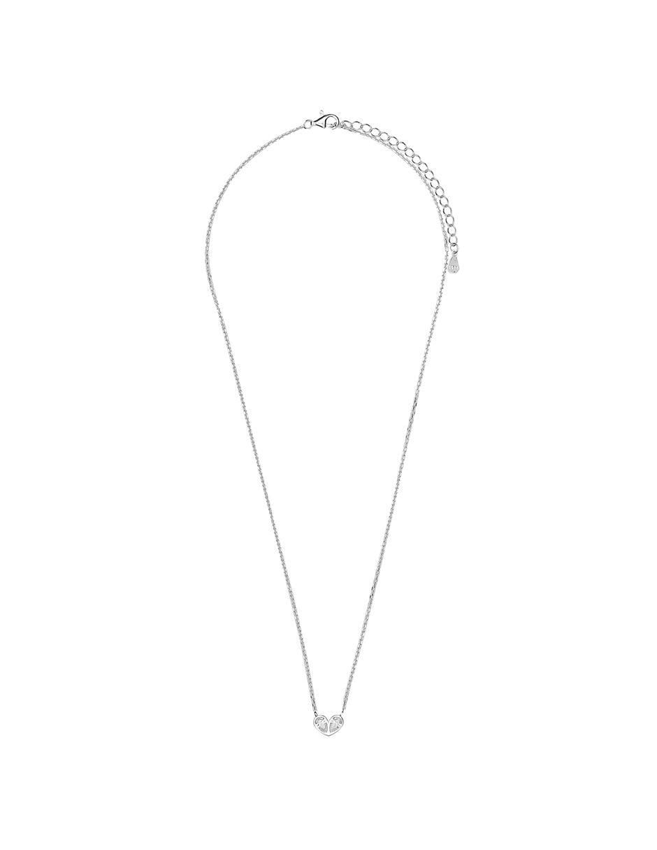 Collar de corazón de plata P 925 3