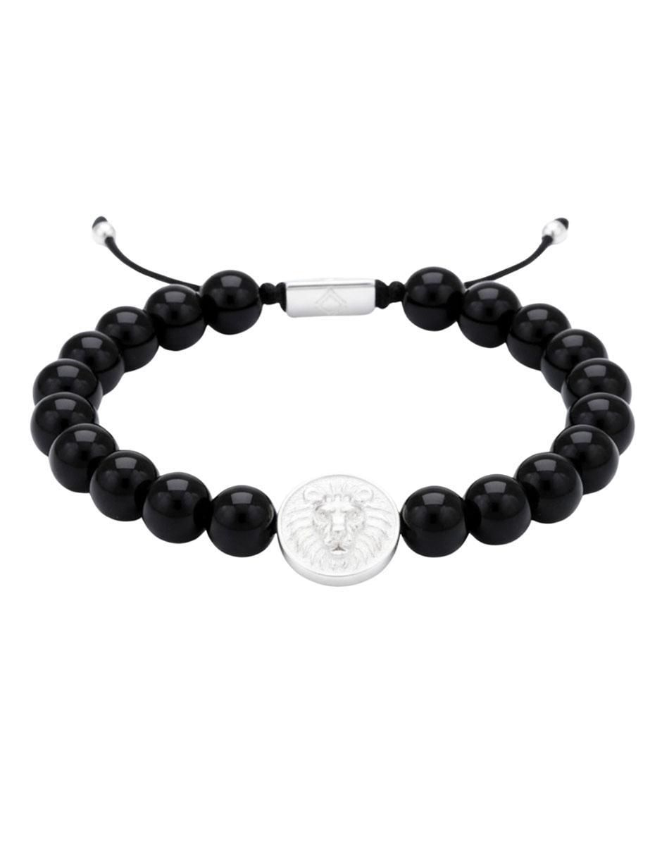 Brazalete de plata con ónix p 925